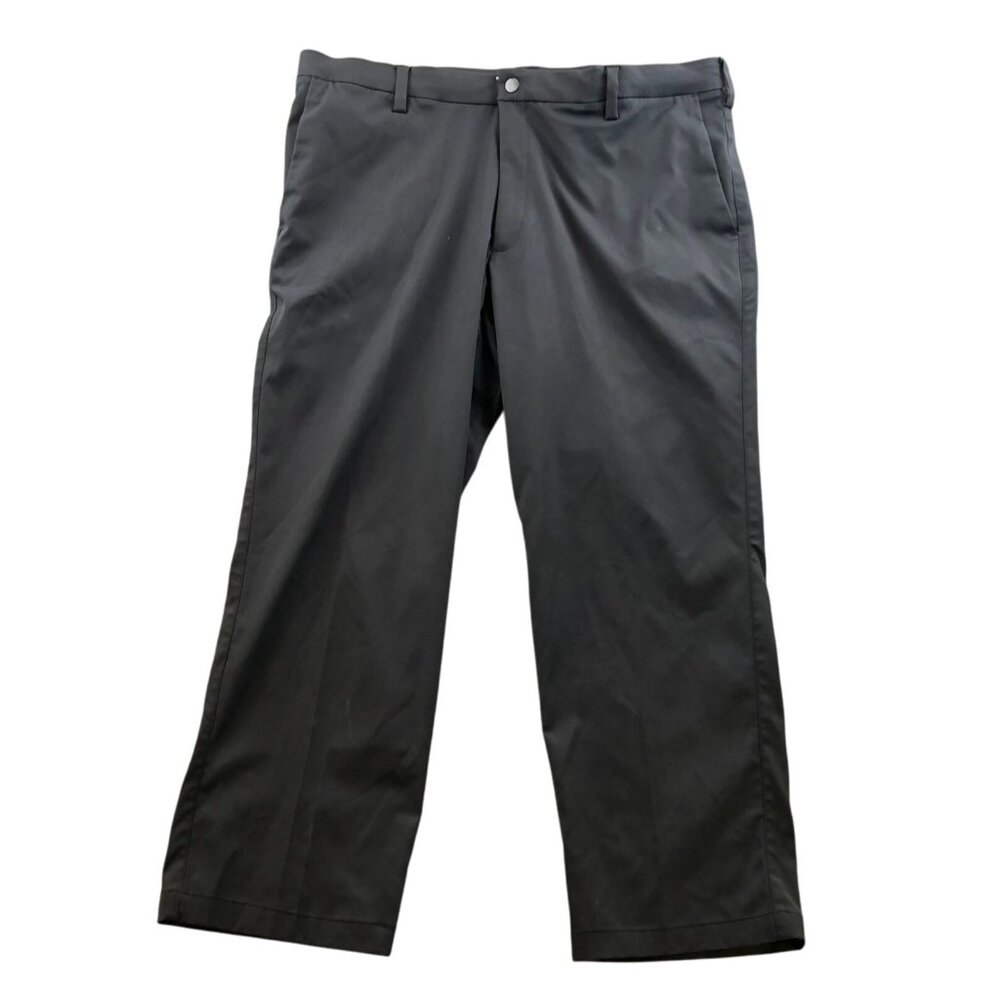 Lee Mens Cooltex Sport Pants Size 40x29 Straight Performance Stretch Black